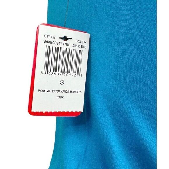 New Balance NWT Performance Seamless Tank in Kinetic Blue Size Small - Picture 7 of 11